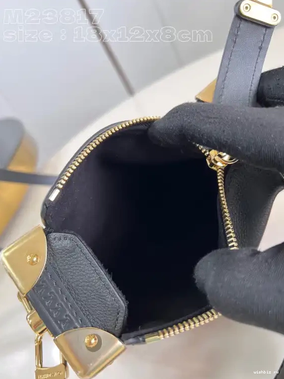 WIS Side LOUIS Trunk PM-18*12.5*8CM VUITTON 0604